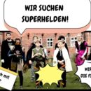 12 Kinder verkleidet als Superhelden