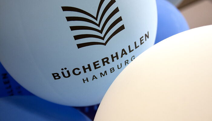 Luftballon Bücherhallen Logo