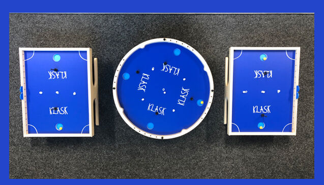 Klask Spiel