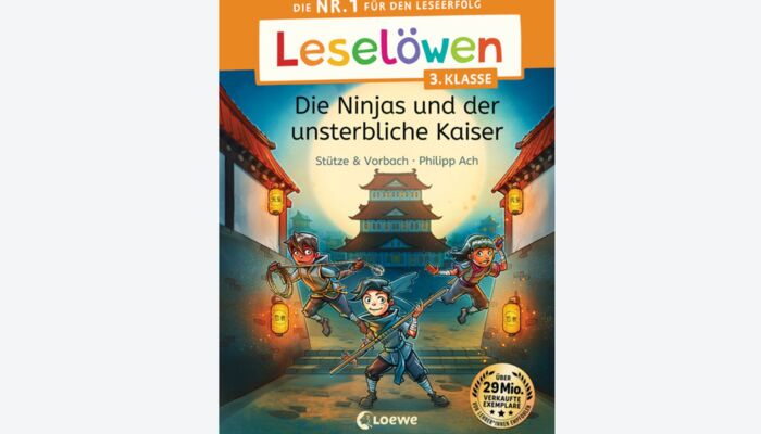 Buchcover "Die Ninjas und der unsterbliche Kaiser"