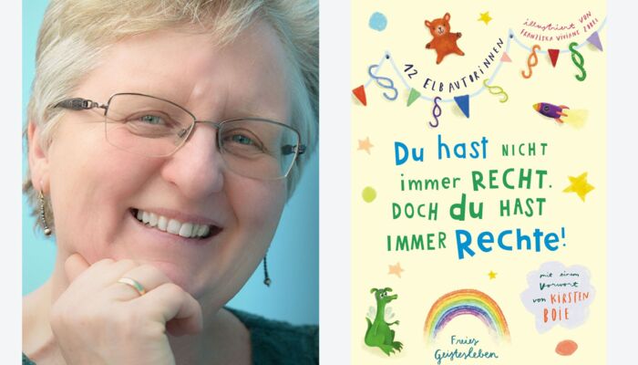 Porträt Barbara Peters, Buch: "Du hast nicht immer Recht, aber du hast immer Rechte!"