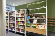 Innenansicht Bücherhalle Bergedorf