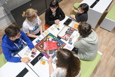 Spielende Personen
