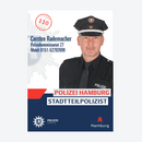 Plakat Stadtteilpolizist Eidelstedt