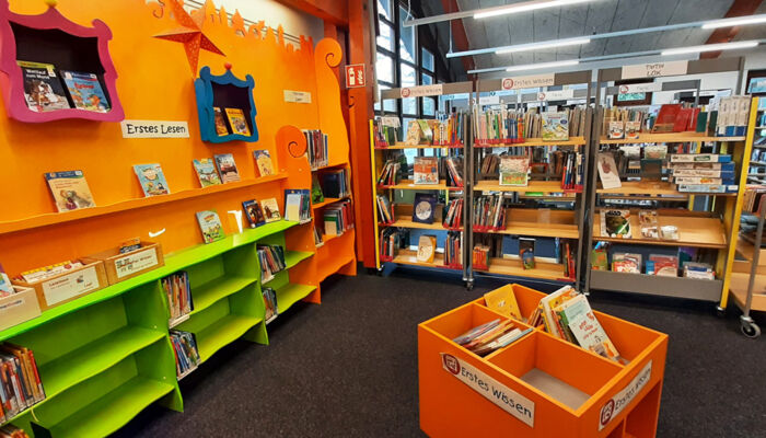Kinderbereich in der Bücherhalle Neugraben