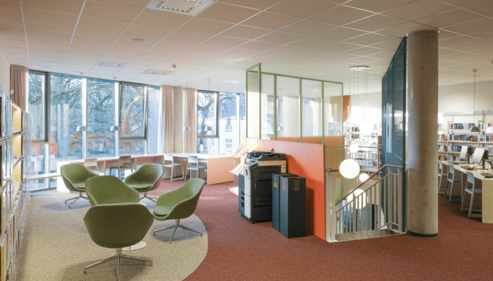 Bücherhalle Rahlstedt Obergeschoss