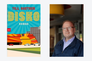 Cover "Disko" und Autorenfoto Till Raether