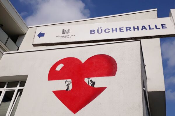 Bücherhalle Mümmelmannsberg Außenansicht