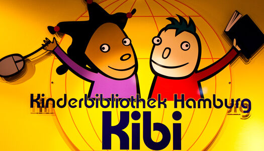 Logo der Kinderbibliothek Hamburg (Kibi)