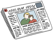 Grafik: Zeitung