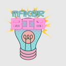 Logo mit Schriftzug und Glühlampe