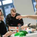 Gruppe spielt