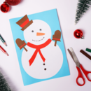 Schneeperson basteln