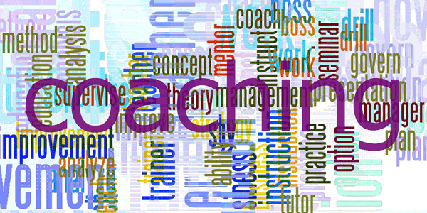 Bunte Grafik mit Begriffen zu Coaching © Pixabay