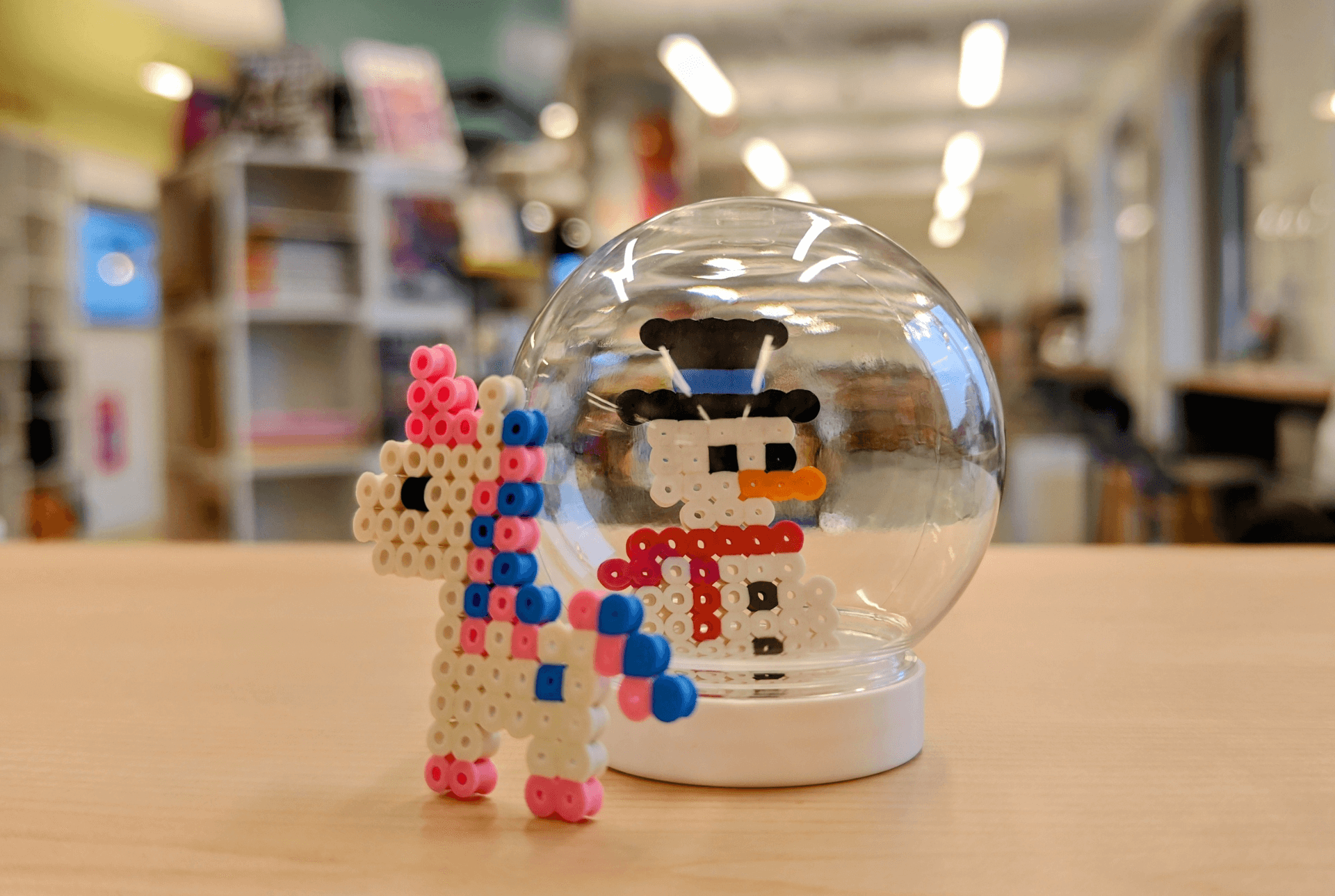 Schneekugeln basteln