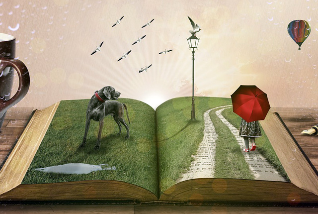 Buch mit Fantasie